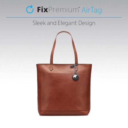 FixPremium - Caz cu String pentru AirTag, gri