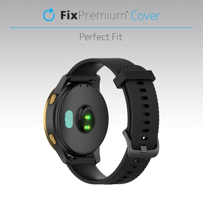 FixPremium - Capac conector de încărcare pentru Garmin Un ceas, negru