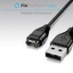FixPremium - USB-C Încărcare Cablu pentru Garmin Un ceas, negru