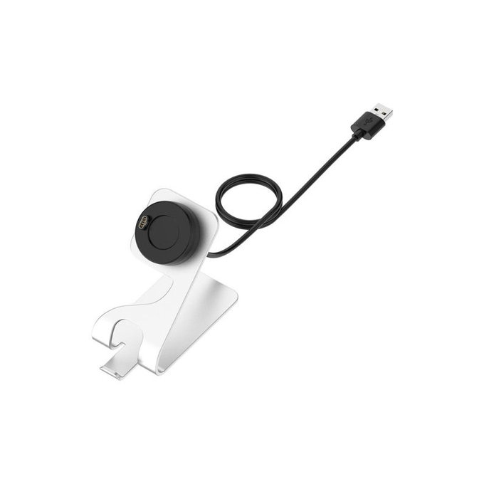 FixPremium - Stand Încărcare pentru Garmin Un ceas, argint