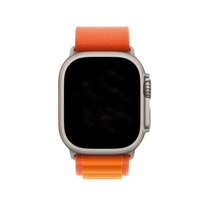FixPremium - Curea Alpine Loop pentru Apple Watch (42, 44, 45 & 49mm), portocale