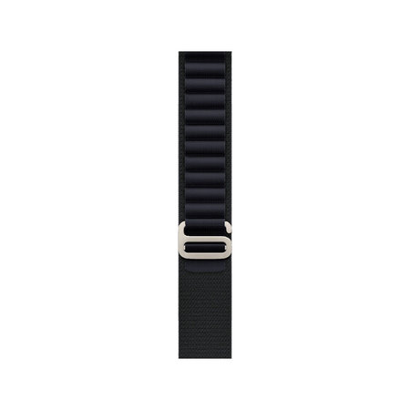 FixPremium - Curea Alpine Loop pentru Apple Watch (42, 44, 45 & 49mm), negru