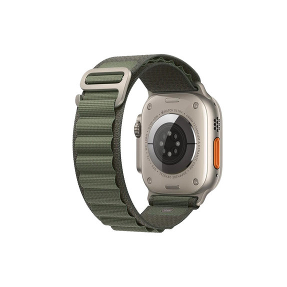 FixPremium - Curea Alpine Loop pentru Apple Watch (42, 44, 45 & 49mm), verde