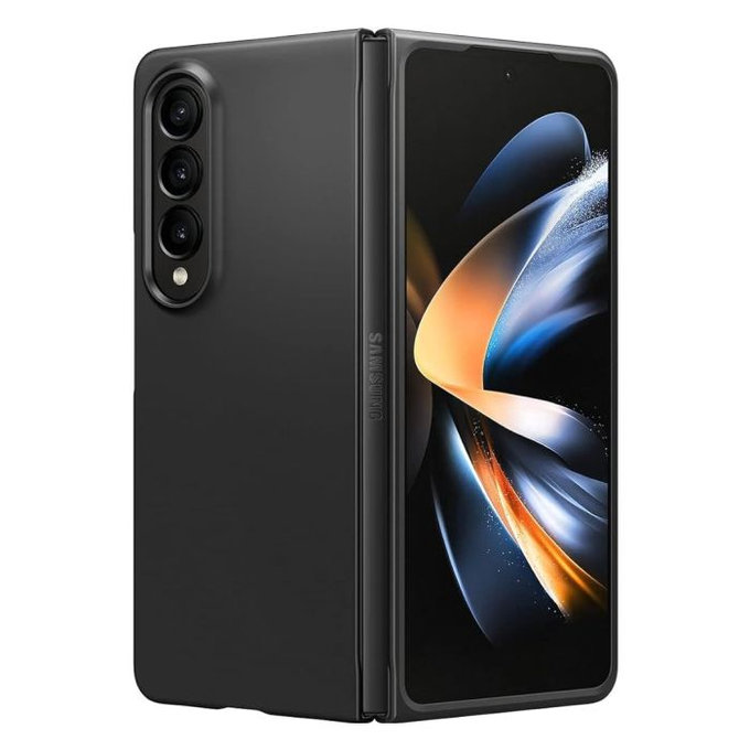 FixPremium - Silicon Caz pentru Samsung Galaxy Z Fold 4, negru