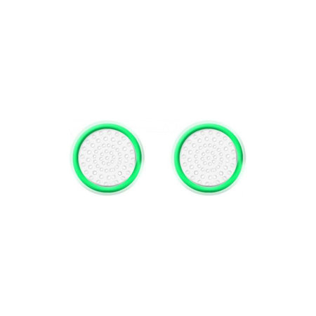 FixPremium - PS4/PS5 Controller Grip Caps - set de 2 buc, transparent verde