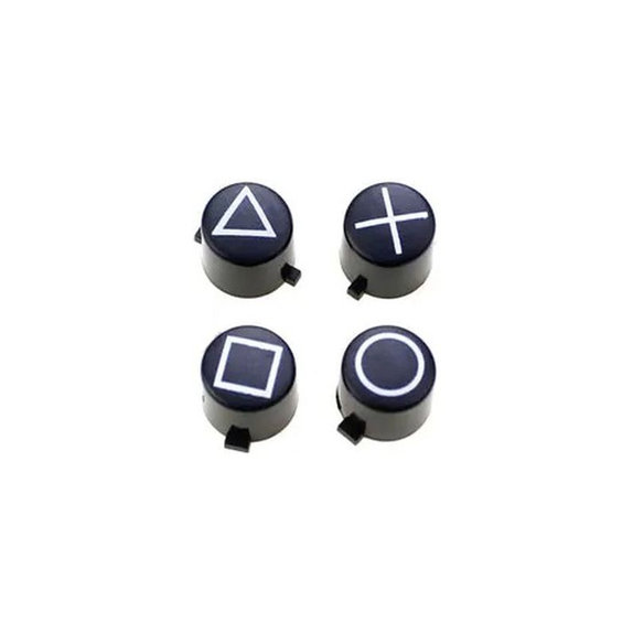 FixPremium - Retro Butoane pentru PS5 DualSense, alb