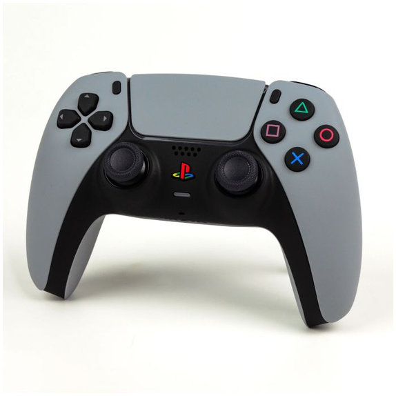 FixPremium - Retro Home Button pentru PS5 DualSense, alb