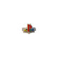 FixPremium - Retro Home Button pentru PS5 DualSense, alb