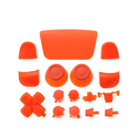 FixPremium - Elemente decorative pentru PS5 DualSense, portocale