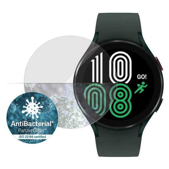 Sticlă securizată Flat Glass AB pentru Samsung Galaxy Watch4 44 mm, Transparent, PanzerGlass