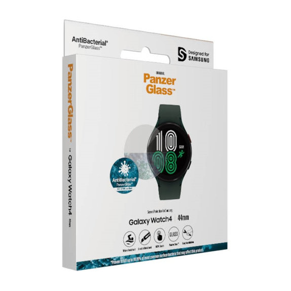 Sticlă securizată Flat Glass AB pentru Samsung Galaxy Watch4 44 mm, Transparent, PanzerGlass