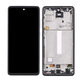 Samsung Galaxy A52 5G A526B, A52s 5G A528B - Ecran LCD + Sticlă Tactilă + Ramă (Awesome Black) OLED