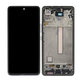 Samsung Galaxy A53 A536B - Ecran LCD + Sticlă Tactilă + Ramă (Awesome Black) TFT