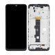 Motorola Moto G30 XT2129 - Ecran LCD + Sticlă Tactilă + Ramă (Phantom Black) TFT