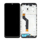 Motorola Moto E7 Plus XT2081 - Ecran LCD + Sticlă Tactilă + Ramă (Black) TFT