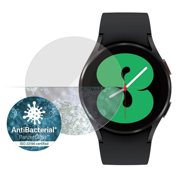 Sticlă securizată Flat Glass AB pentru Samsung Galaxy Watch 4 40 mm, Transparent, PanzerGlass