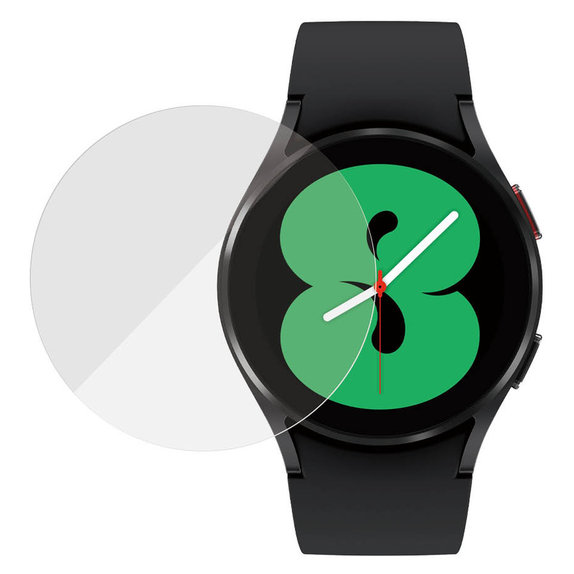 Sticlă securizată Flat Glass AB pentru Samsung Galaxy Watch 4 40 mm, Transparent, PanzerGlass