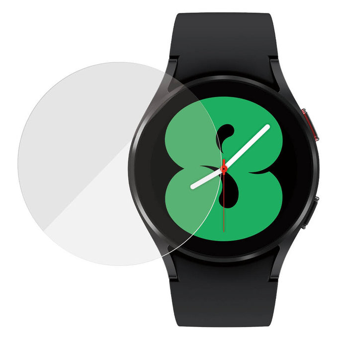 Sticlă securizată Flat Glass AB pentru Samsung Galaxy Watch 4 40 mm, Transparent, PanzerGlass