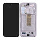 Samsung Galaxy S23 Plus S916B - Ecran LCD + Sticlă Tactilă + Ramă (Lavender) - GH82-30478D, GH82-30476D, GH82-30477D Genuine Service Pack