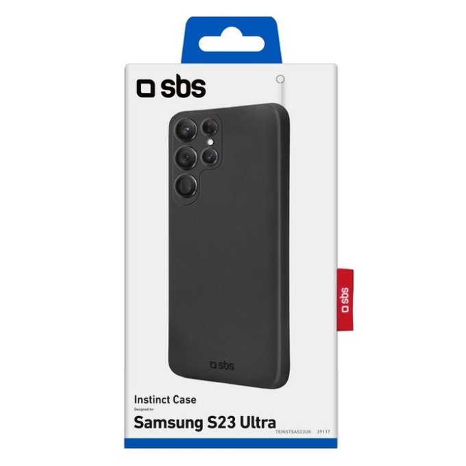 SBS - Caz Instinct pentru Samsung Galaxy S23, negru