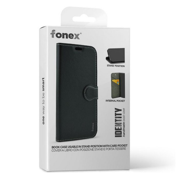 Fonex - Caz Book Identity pentru Samsung Galaxy S23, negru