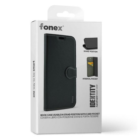 Fonex - Caz Book Identity pentru Samsung Galaxy S23+, negru