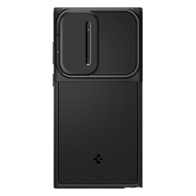 Spigen - Caz Optik Armor pentru Samsung Galaxy S23 Ultra, negru