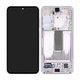 Samsung Galaxy S23 S911B - Ecran LCD + Sticlă Tactilă + Ramă (Lavender) - GH82-30481D, GH82-30480D Genuine Service Pack