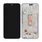 Samsung Galaxy A54 5G A546B - Ecran LCD + Sticlă Tactilă + Ramă (White) - GH82-31231B, GH82-31232B Genuine Service Pack