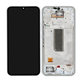 Samsung Galaxy A34 5G A346B - Ecran LCD + Sticlă Tactilă + Ramă (Silver) - GH82-31200B, GH82-31201B Genuine Service Pack