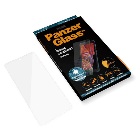 Sticlă securizată Case Friendly AB pentru Samsung Galaxy Xcover 5, Transparent, PanzerGlass