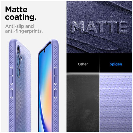 Spigen - Caz Liquid Air pentru Samsung Galaxy A34 5G, Awesome Violet