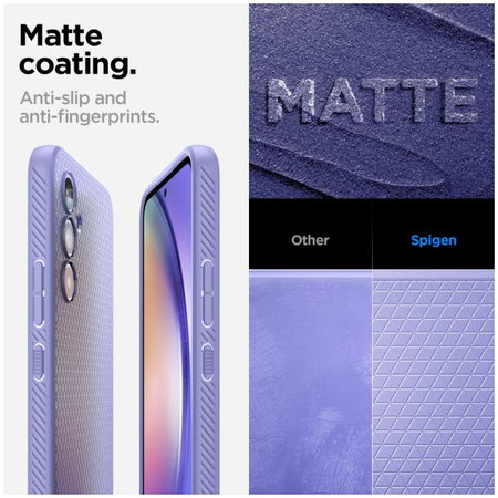 Spigen - Caz Liquid Air pentru Samsung Galaxy A54 5G, Awesome Violet