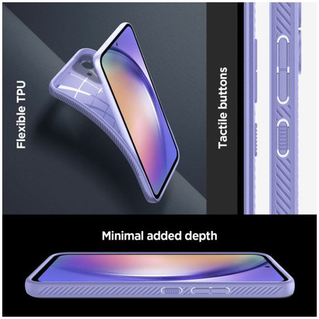 Spigen - Caz Liquid Air pentru Samsung Galaxy A54 5G, Awesome Violet