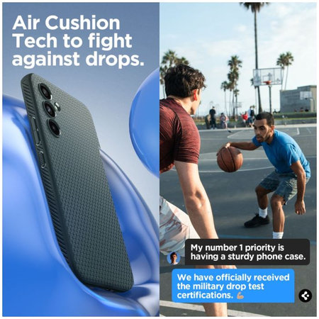 Spigen - Tok Liquid Air - Samsung Galaxy A54 5G, Abyss Green