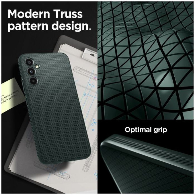 Spigen - Tok Liquid Air - Samsung Galaxy A34 5G, Abyss Green