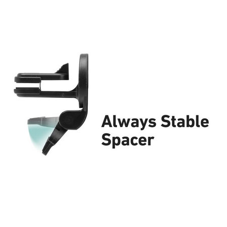 SBS - Suport auto Gripper, în grilă, negru