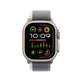 FixPremium - Curea Trail Loop pentru Apple Watch (42, 44, 45 & 49mm), gri