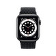 FixPremium - Curea Solo Loop pentru Apple Watch (42, 44, 45 & 49mm), negru