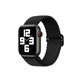 FixPremium - Curea Solo Loop pentru Apple Watch (42, 44, 45 & 49mm), negru