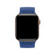 FixPremium - Curea Solo Loop pentru Apple Watch (42, 44, 45 & 49mm), dark blue