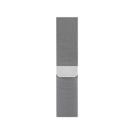 FixPremium - Curea Milanese Loop pentru Apple Watch (42, 44, 45 & 49mm), argint