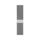 FixPremium - Curea Milanese Loop pentru Apple Watch (42, 44, 45 & 49mm), argint