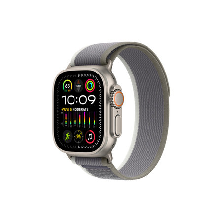 FixPremium - Curea Trail Loop pentru Apple Watch (38, 40 & 41mm), gri