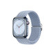 FixPremium - Curea Solo Loop pentru Apple Watch (38, 40 & 41mm), light blue