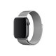 FixPremium - Curea Milanese Loop pentru Apple Watch (38, 40 & 41mm), argint