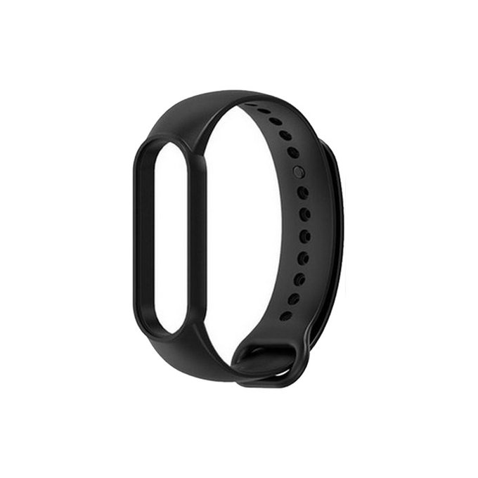 FixPremium - Silicon Curea pentru Xiaomi Mi Band (5/6/7/7 NFC), negru