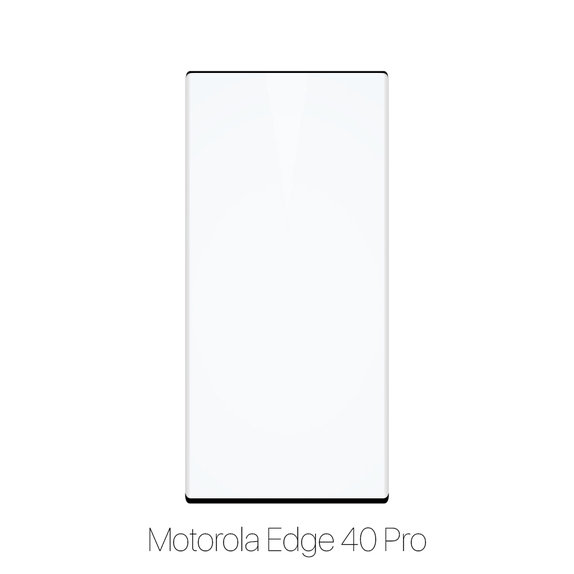 FixPremium FullCover Glass - 3D Geam securizat pentru Motorola Edge 40 Pro