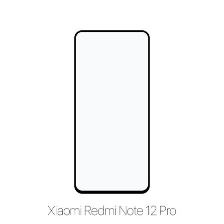 FixPremium FullCover Glass - Geam securizat pentru Xiaomi Redmi Note 12 Pro