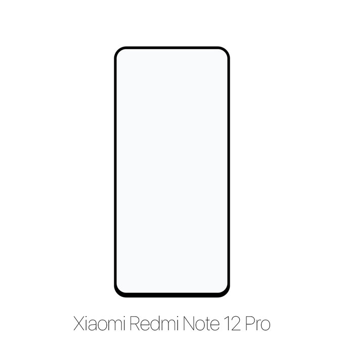 FixPremium FullCover Glass - Geam securizat pentru Xiaomi Redmi Note 12 Pro